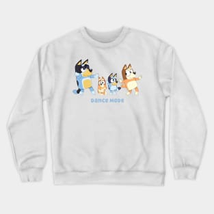 Bluey Dance Mode Crewneck Sweatshirt